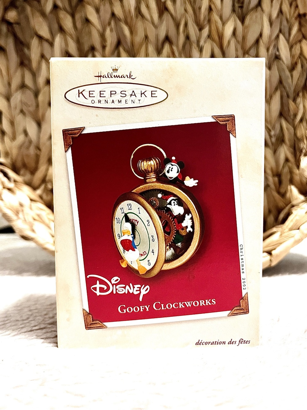 2002 Goofy Clockworks, Disney Hallmark Keepsake Ornament (QXD4923)